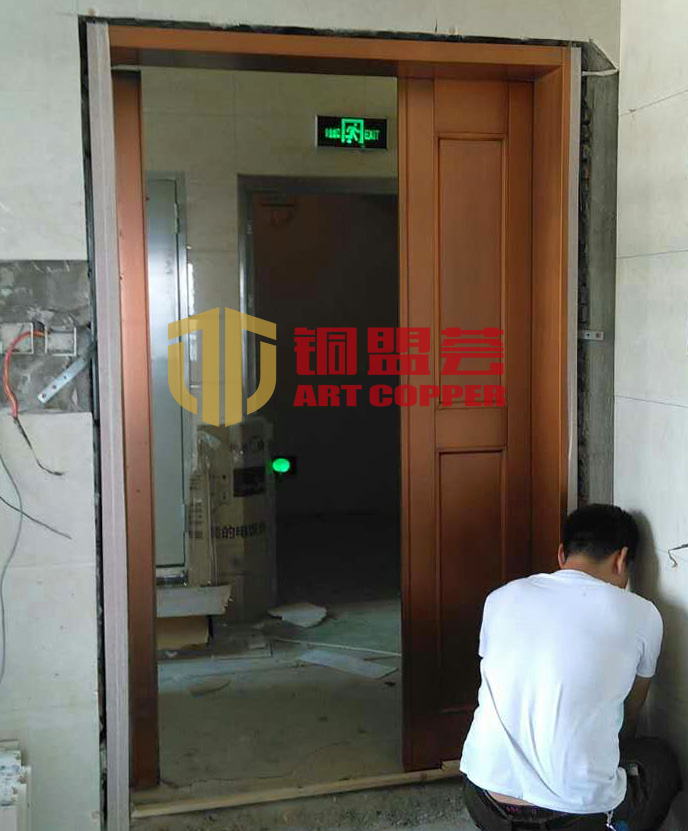 銅門(mén)安裝案例_銅盟薈