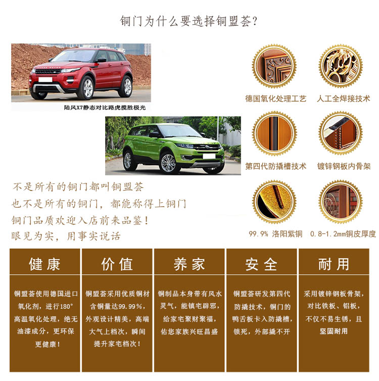 銅門為什么選擇銅盟薈？