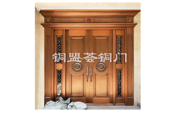 山水風(fēng)華選銅門，五福童子來(lái)臨門